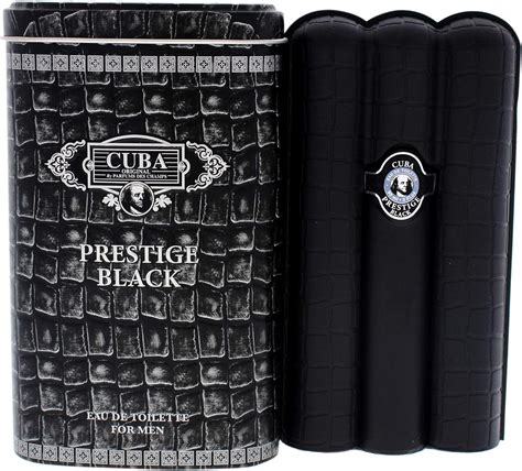 Cuba Men RETAIL Cuba Prestige Black 3 oz .